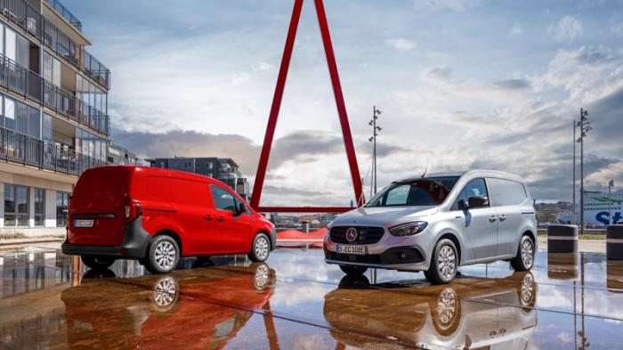 Mercedes-Benz eCitan: Το νέο αμιγώς ηλεκτρικό μικρό Van για ευέλικτες και «πράσινες» μεταφορές.